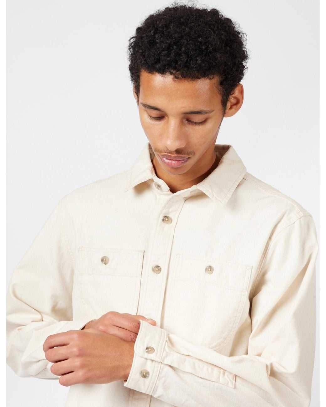 Patagonia Natural Point Reyes Canvas Shirt for men