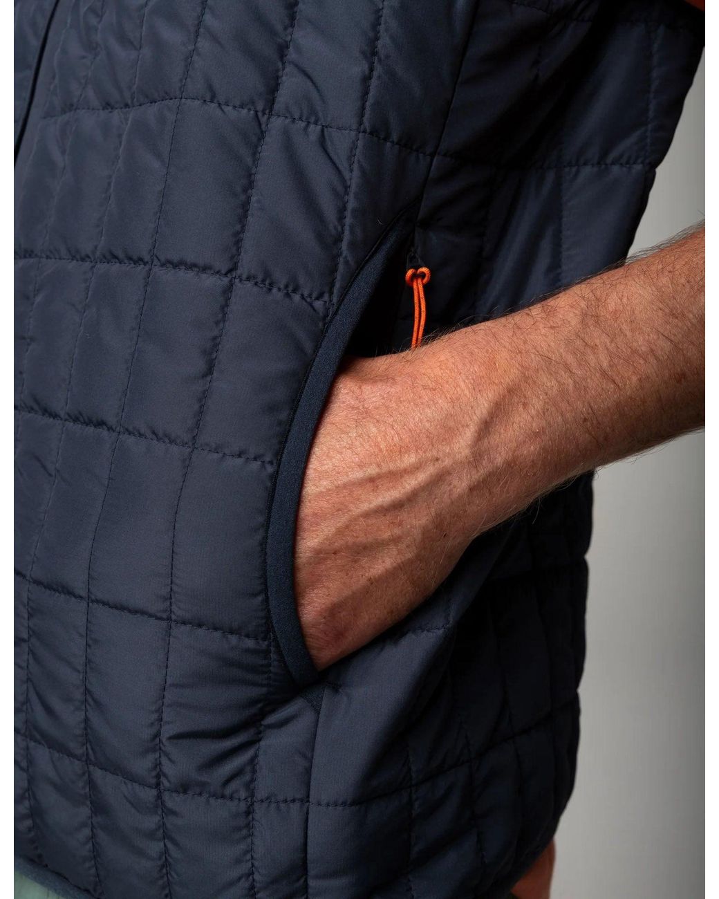 FINISTERRE Blue Firecrest Gilet for men