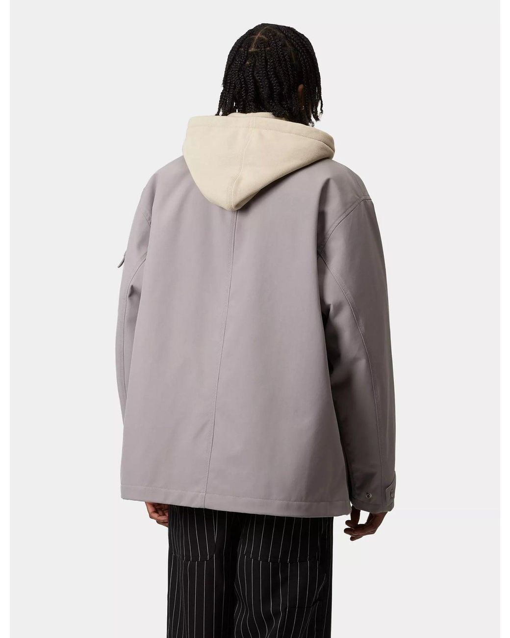 Carhartt Gray Clapton Jacket for men
