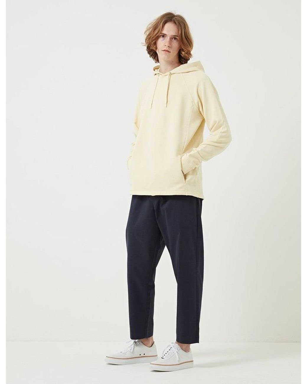 Folk Natural Rivet Hoodie for men