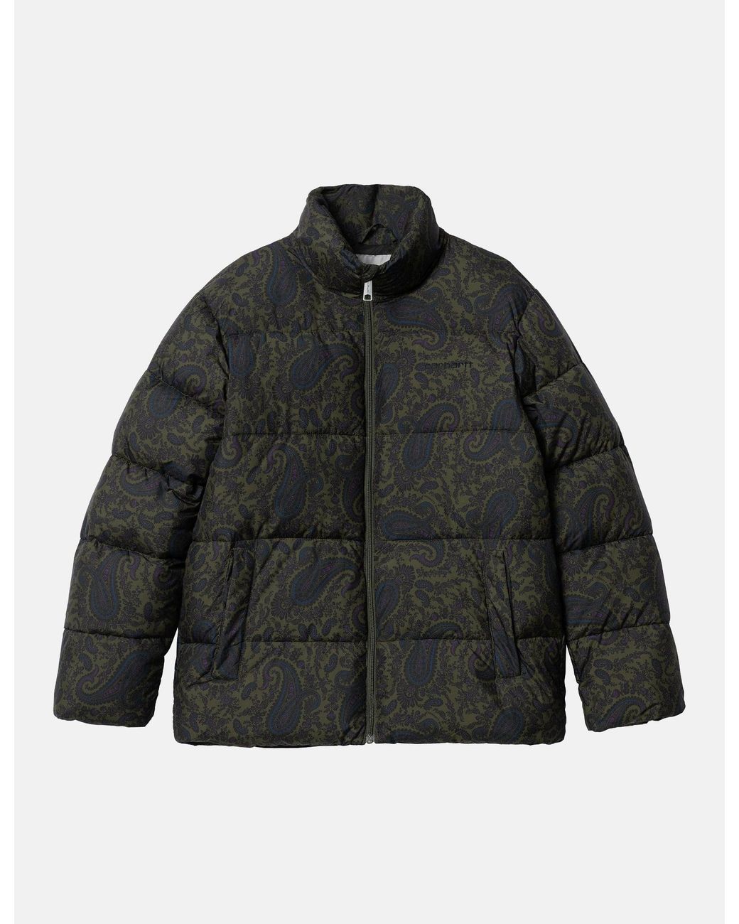 Carhartt Gray Carhartt-Wip Springfield Jacket (Paisley Print) for men