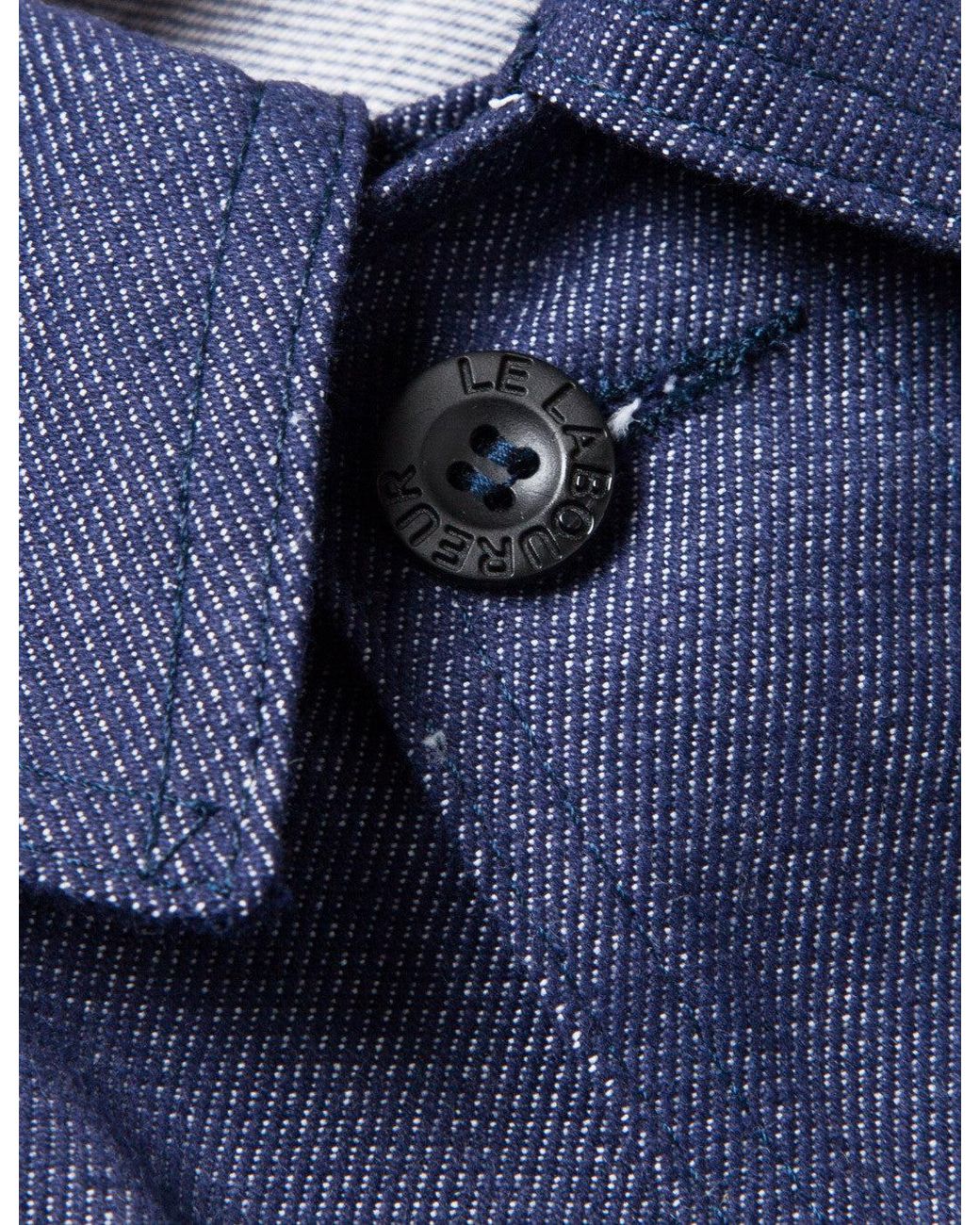Le Laboureur Blue Denim Work Jacket for men