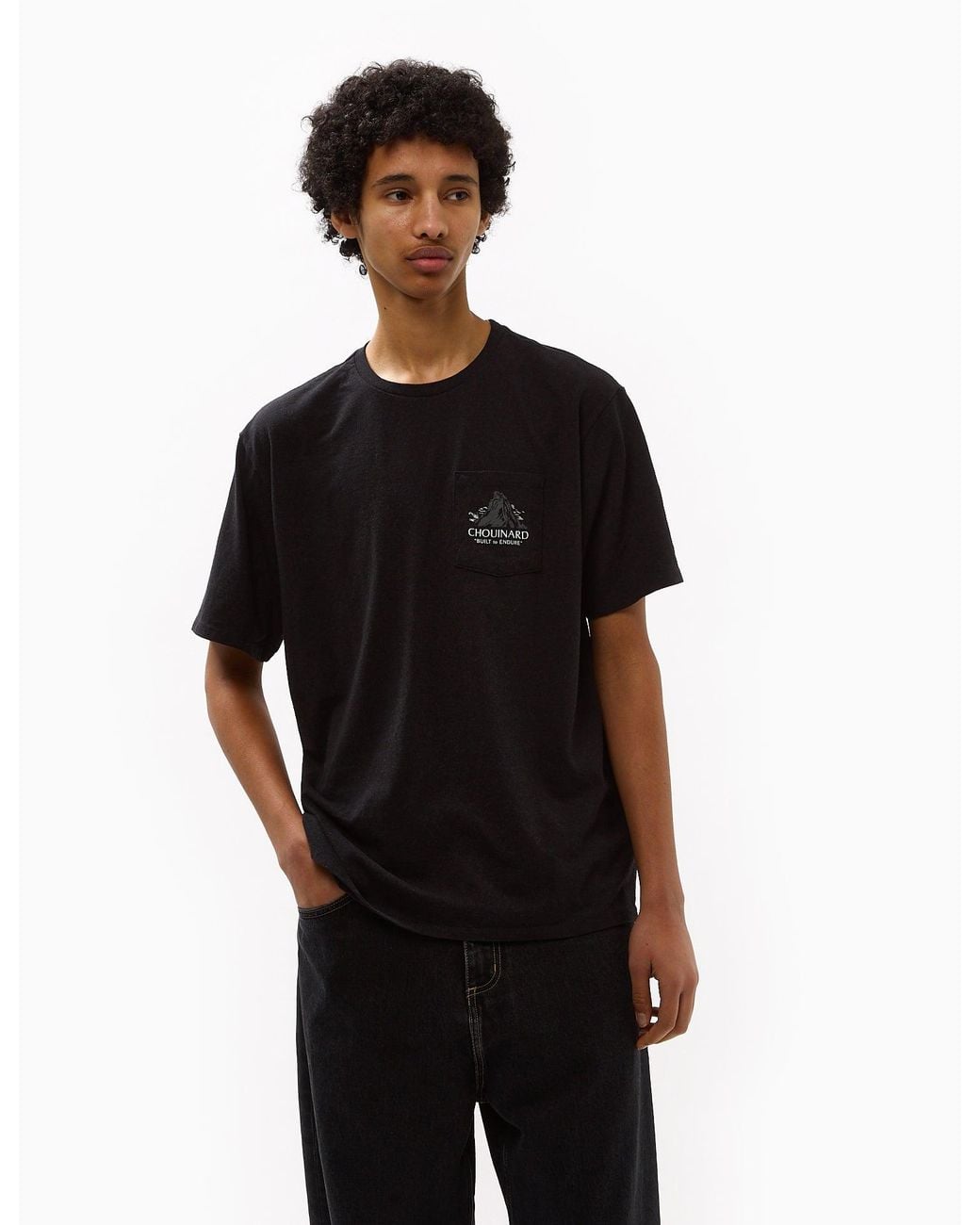 Patagonia Black Chouinard Crest Pocket Responsibili-Tee T-Shirt for men