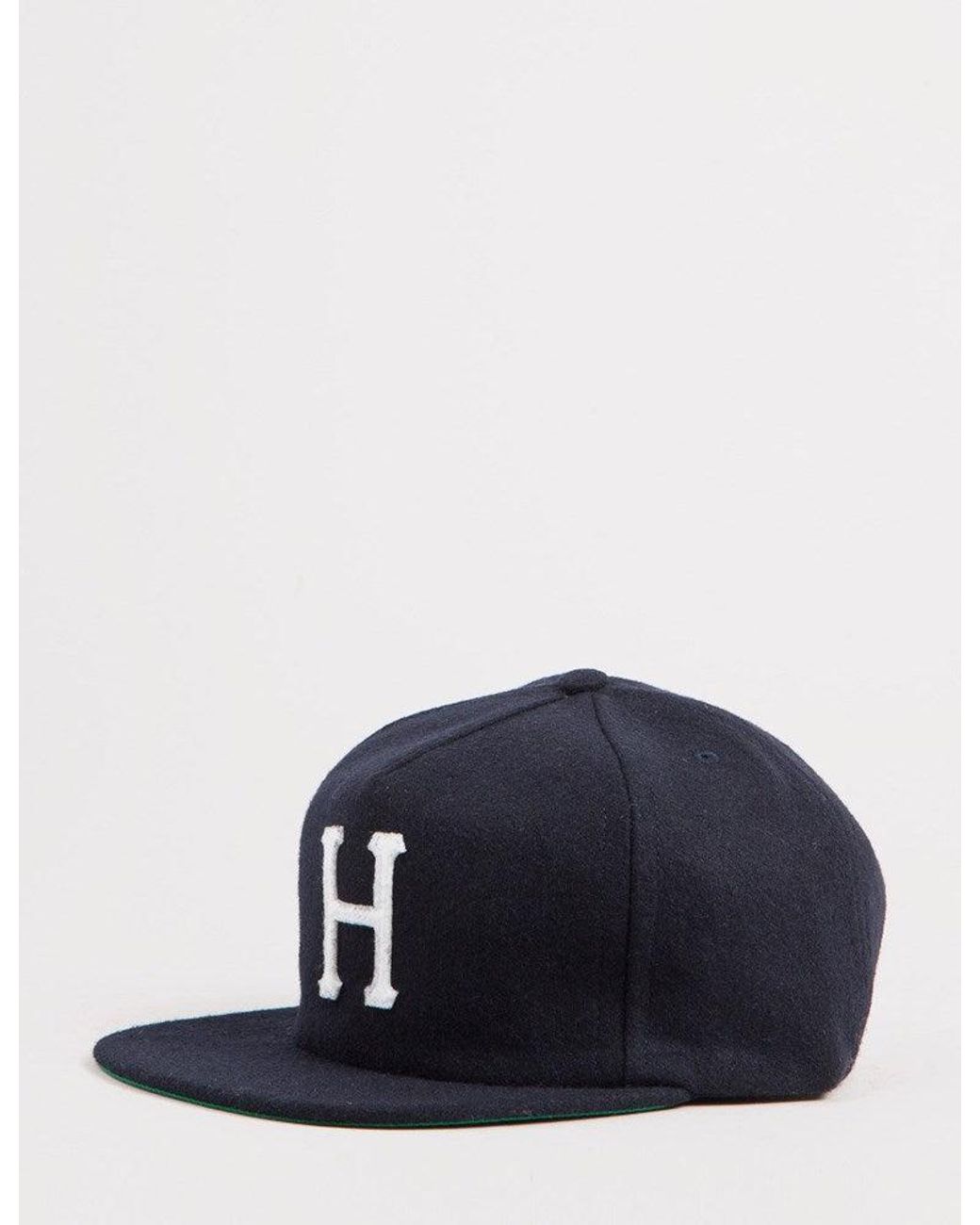 Huf Blue Classic H Wool Snapback Cap for men