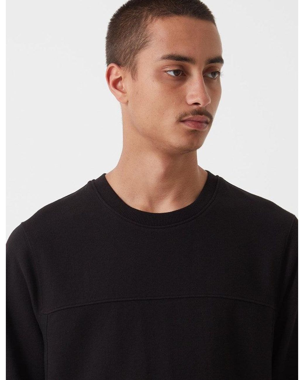 Folk Black Sigma Sweat for men