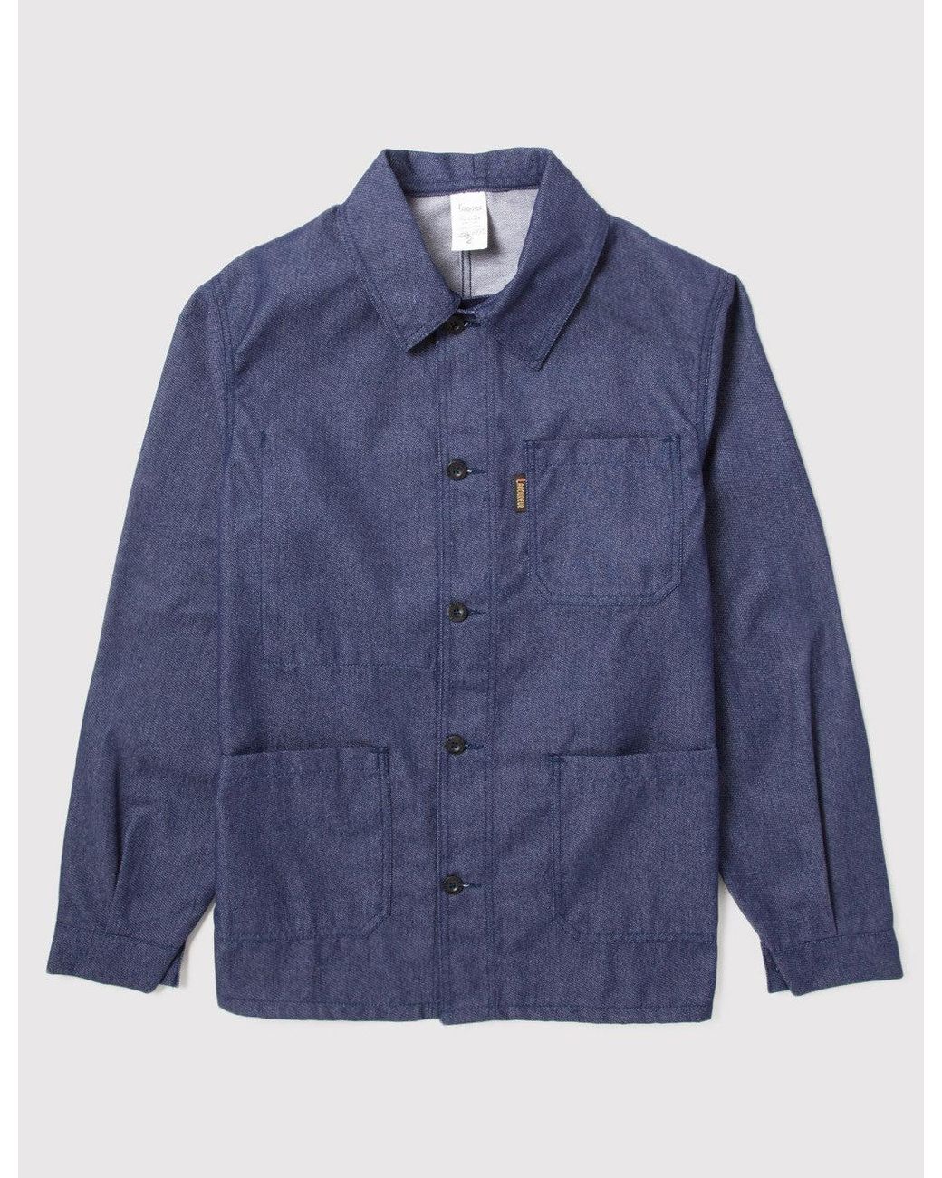 Le Laboureur Blue Denim Work Jacket for men
