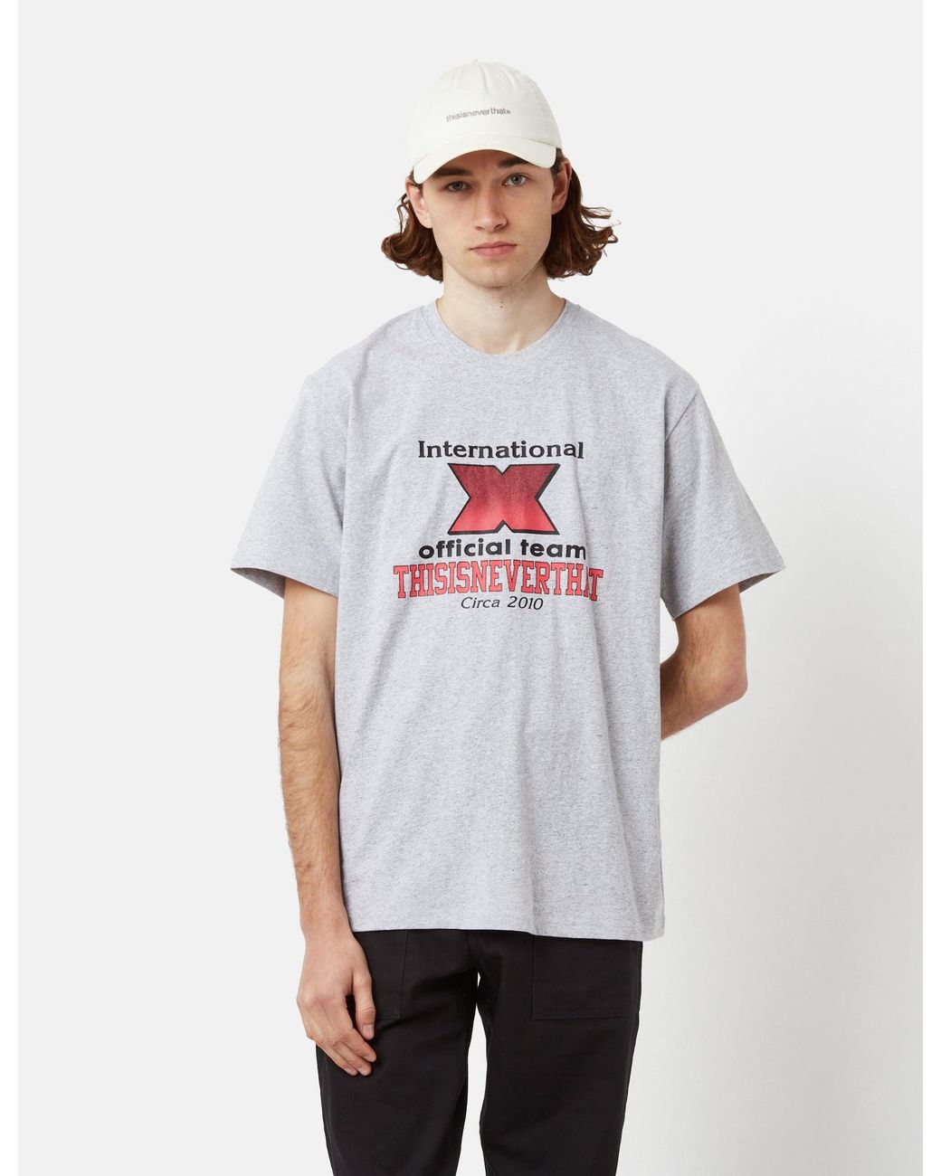 Thisisneverthat White X-Intl. T-Shirt for men