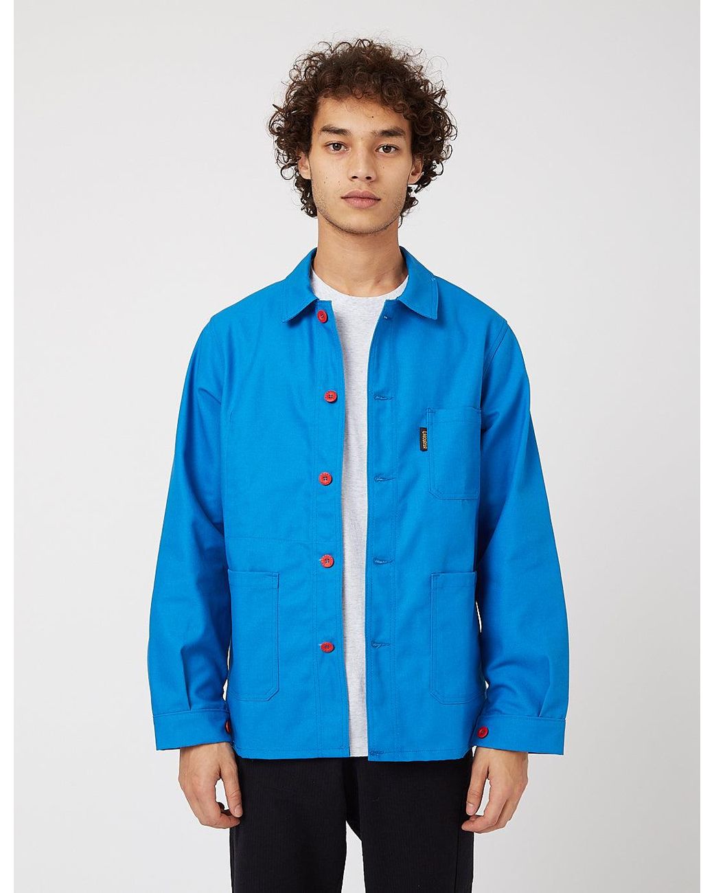 Le Laboureur Blue Work Jacket for men