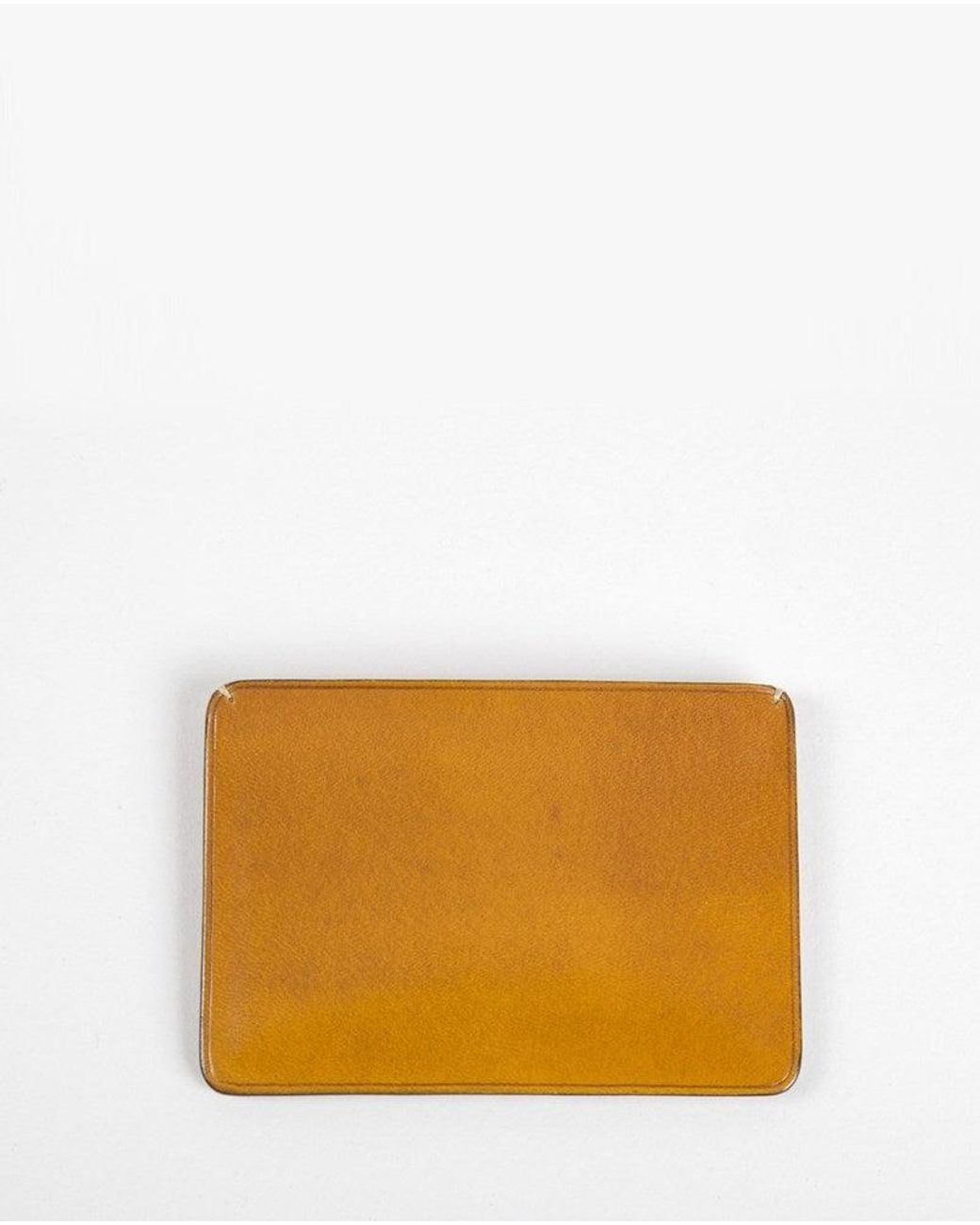 Il Bussetto Orange Small Card Holder (Leather) for men
