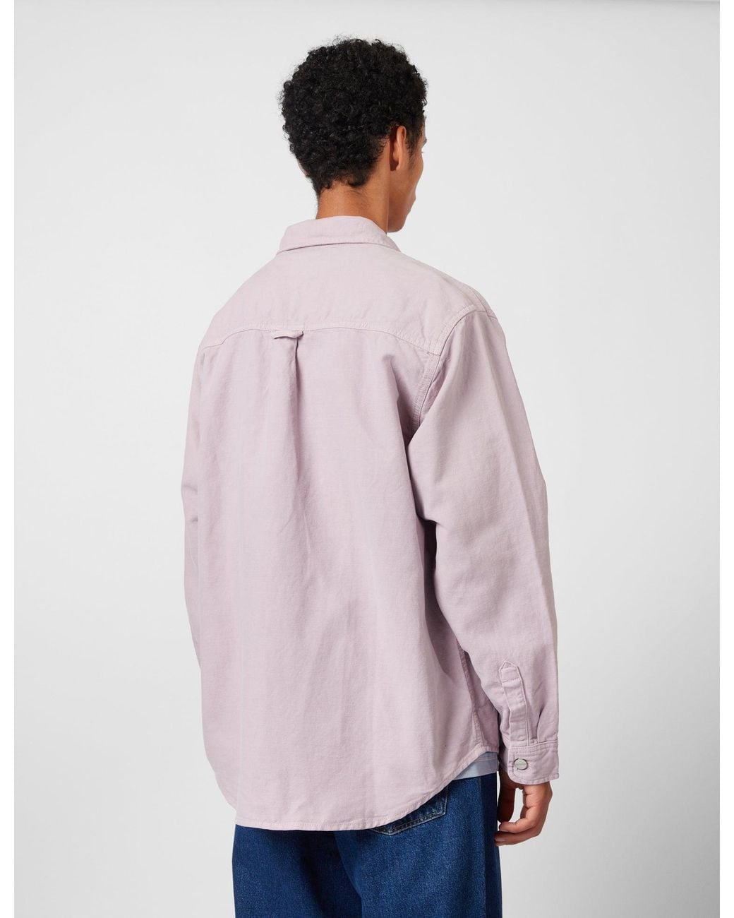 Carhartt Purple Wip Walter Over Shirt for men