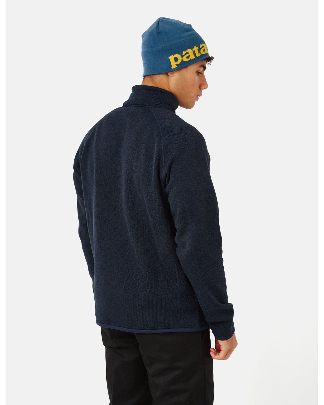 Patagonia Blue Better Sweater 1/4 Zip Fleece for men