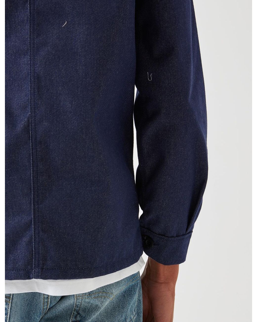 Le Laboureur Blue Denim Work Jacket for men