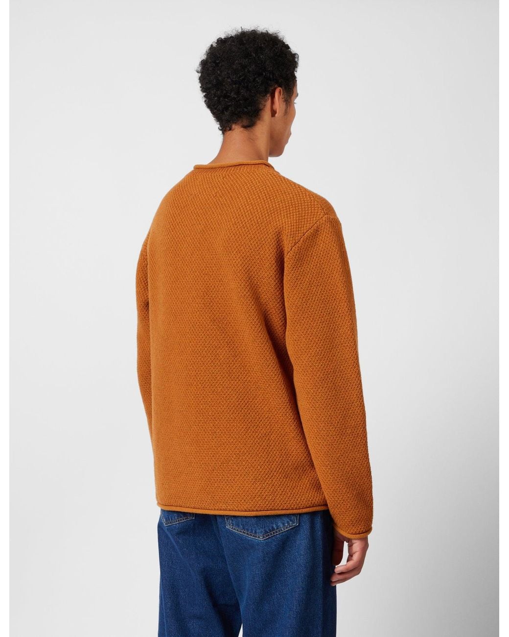 FINISTERRE Blue Barents Jumper (Wool Mix) for men
