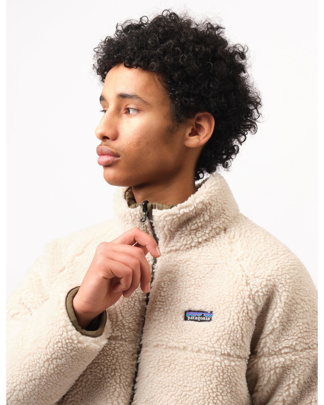 Patagonia Green Reversible Silent Down Jacket for men