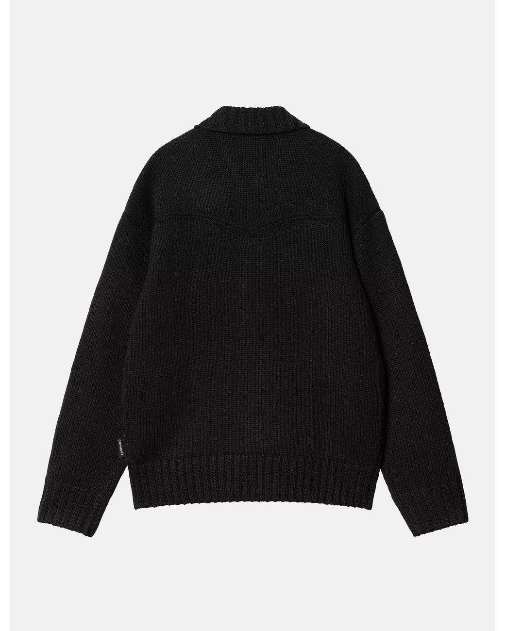 Carhartt Black Santa Fe Cardigan for men