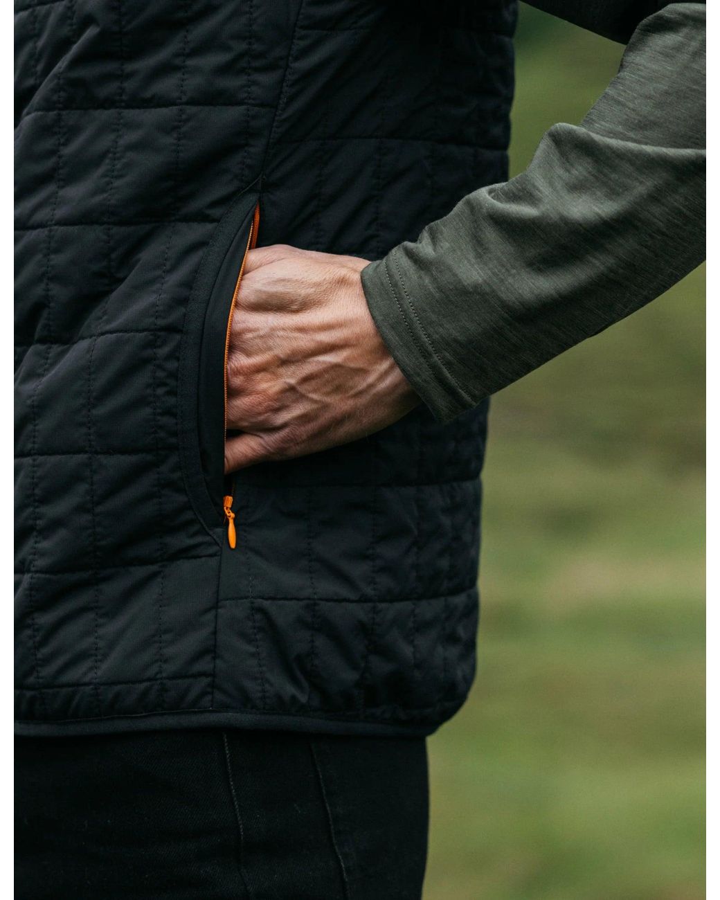 FINISTERRE Blue Firecrest Gilet for men
