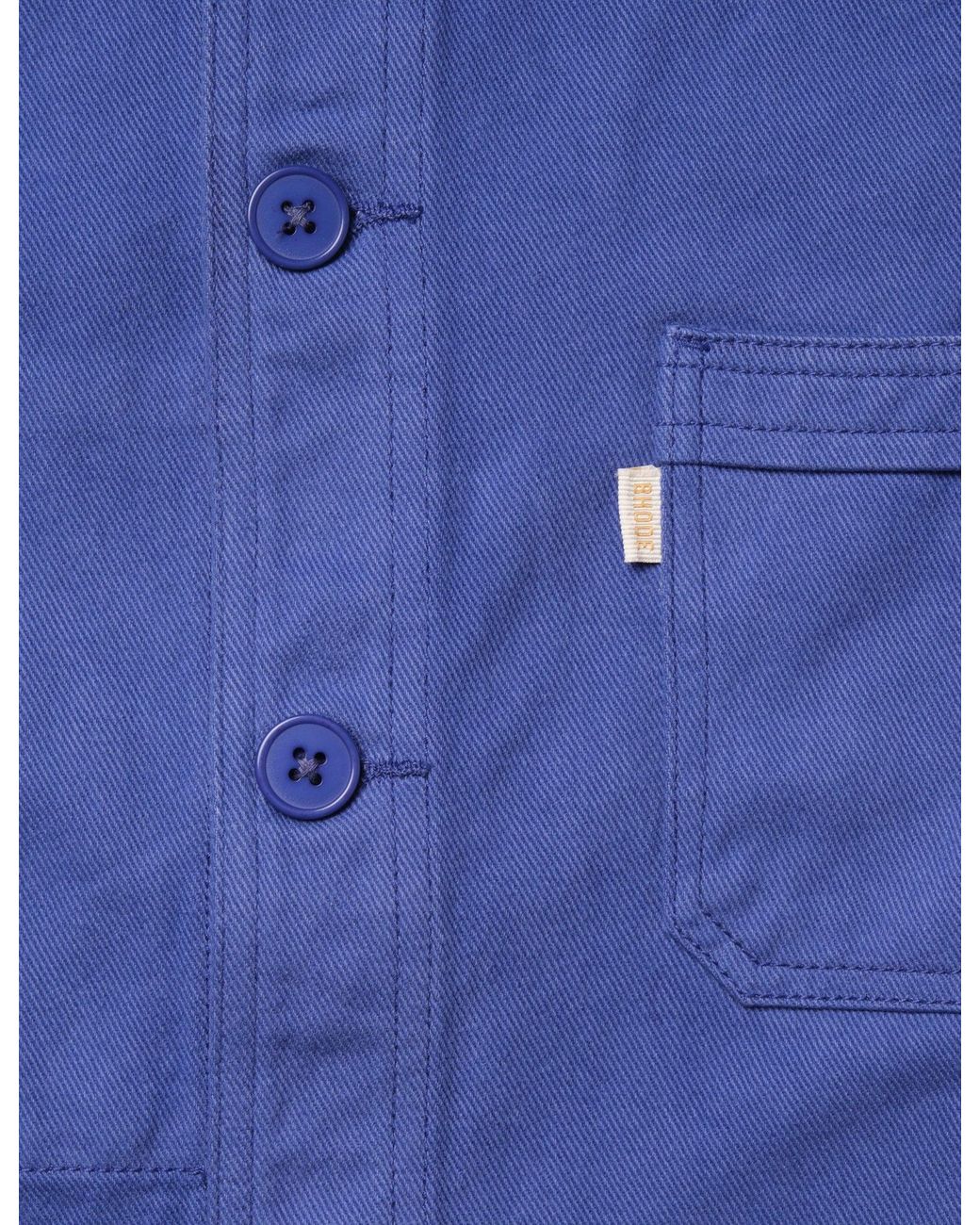 BHODE Blue French Chore Jacket Mk.Ii for men