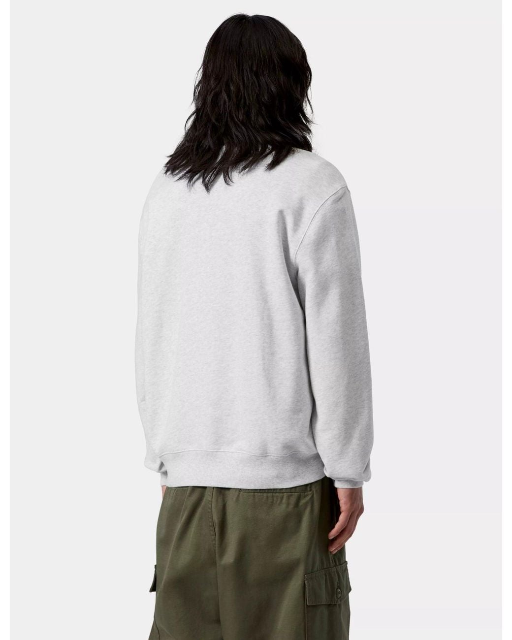 Carhartt Gray Wip Clover Sweatshirt for men