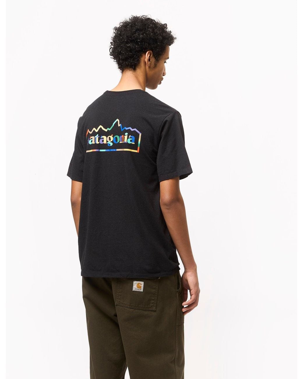 Patagonia Black Unity Fitz Responsibili-Tee for men