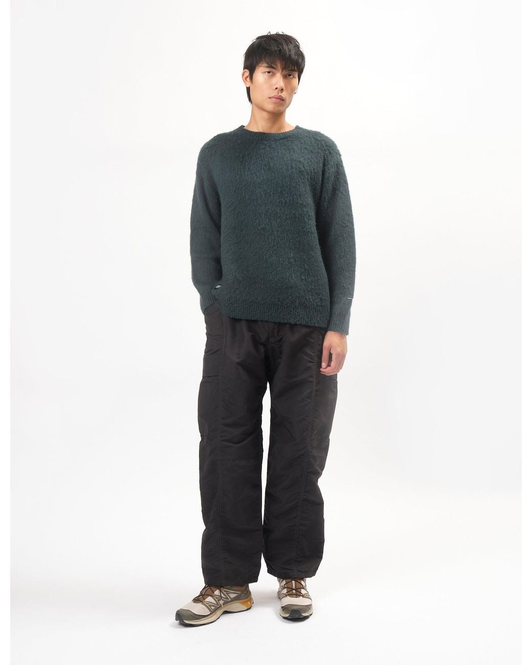 Manastash Blue Aberdeen Sweatshirt for men