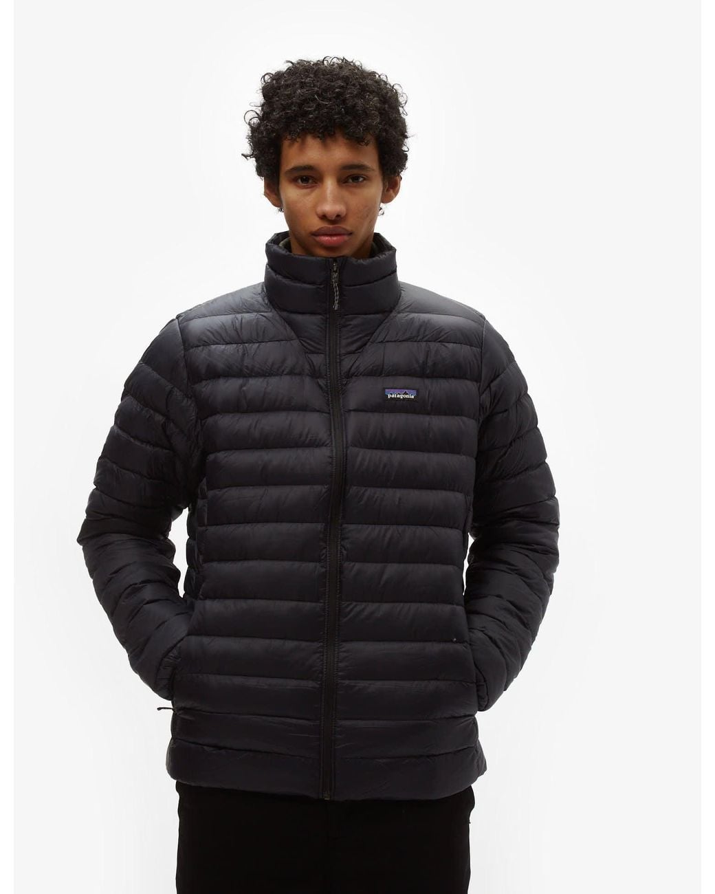 Patagonia Black Down Sweater Jacket for men