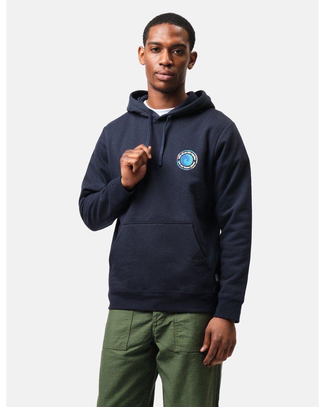 Patagonia Blue Unity Fitz Uprisal Hoody for men