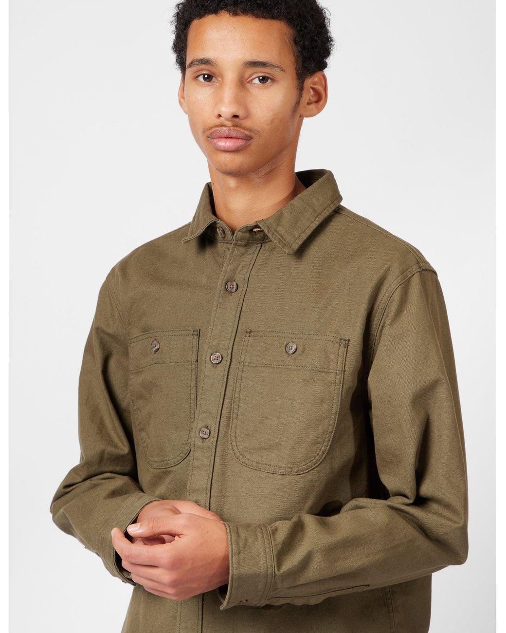 Patagonia Natural Point Reyes Canvas Shirt for men