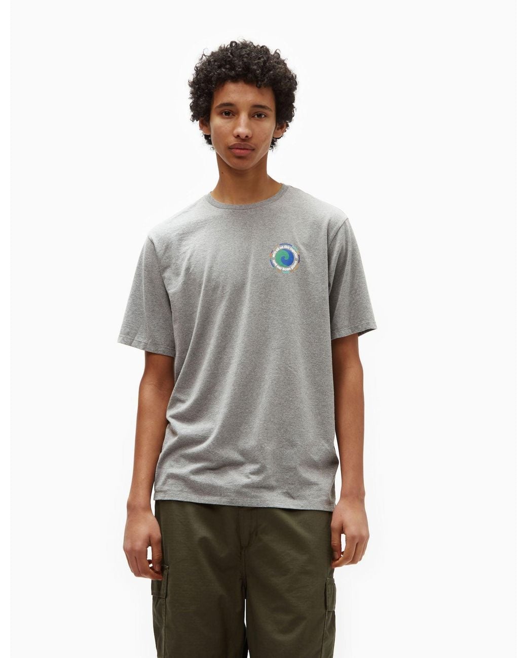Patagonia Gray Unity Fitz Responsibili-Tee for men