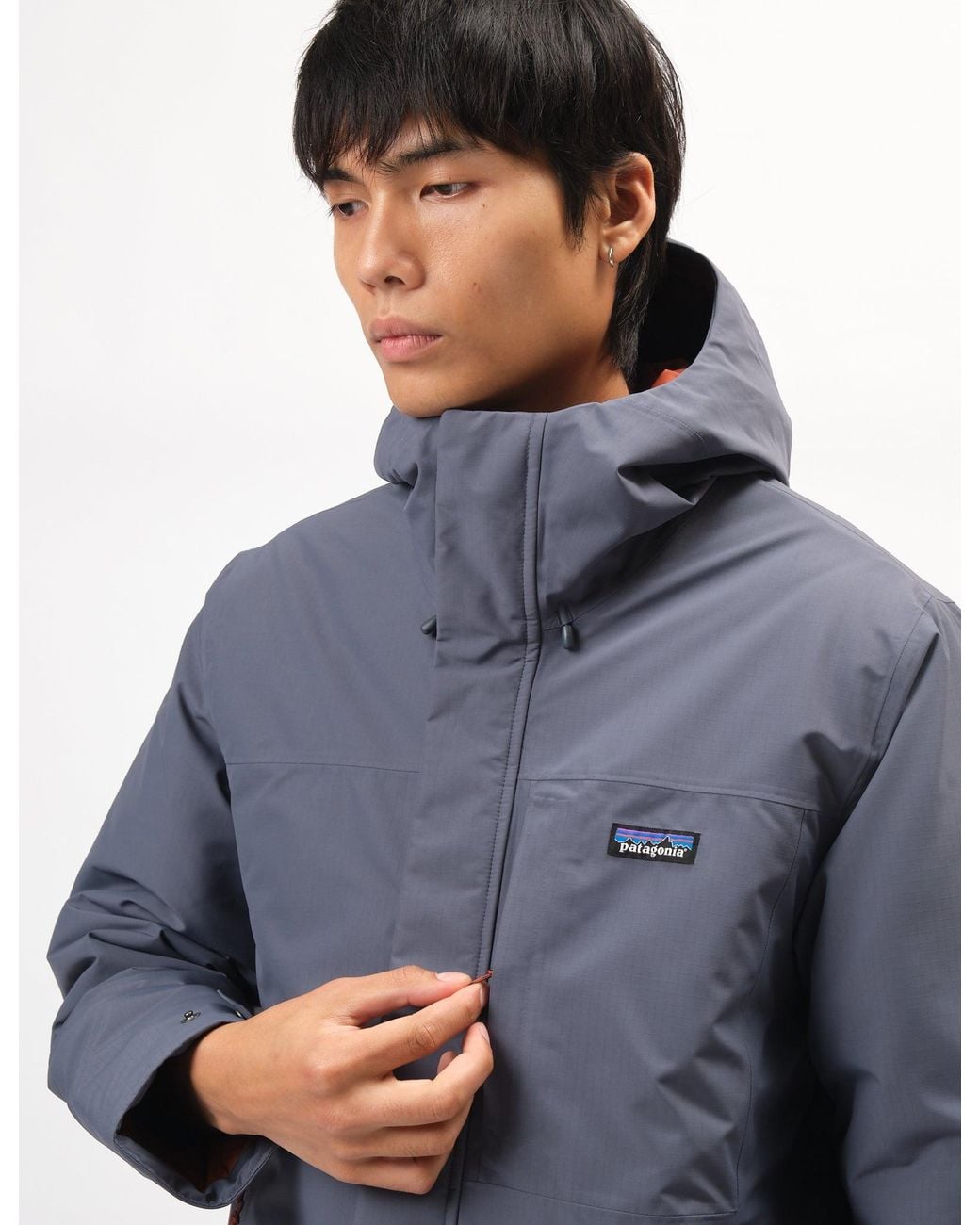 Patagonia Blue Windshadow Parka for men