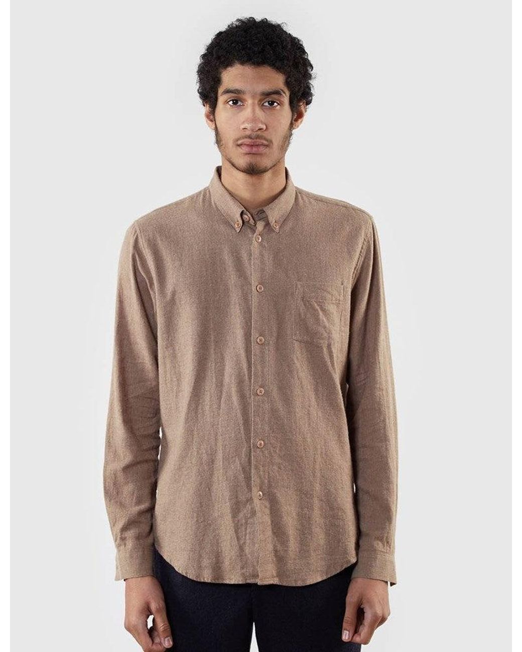 Folk Natural Folk Flannel Shirt for men