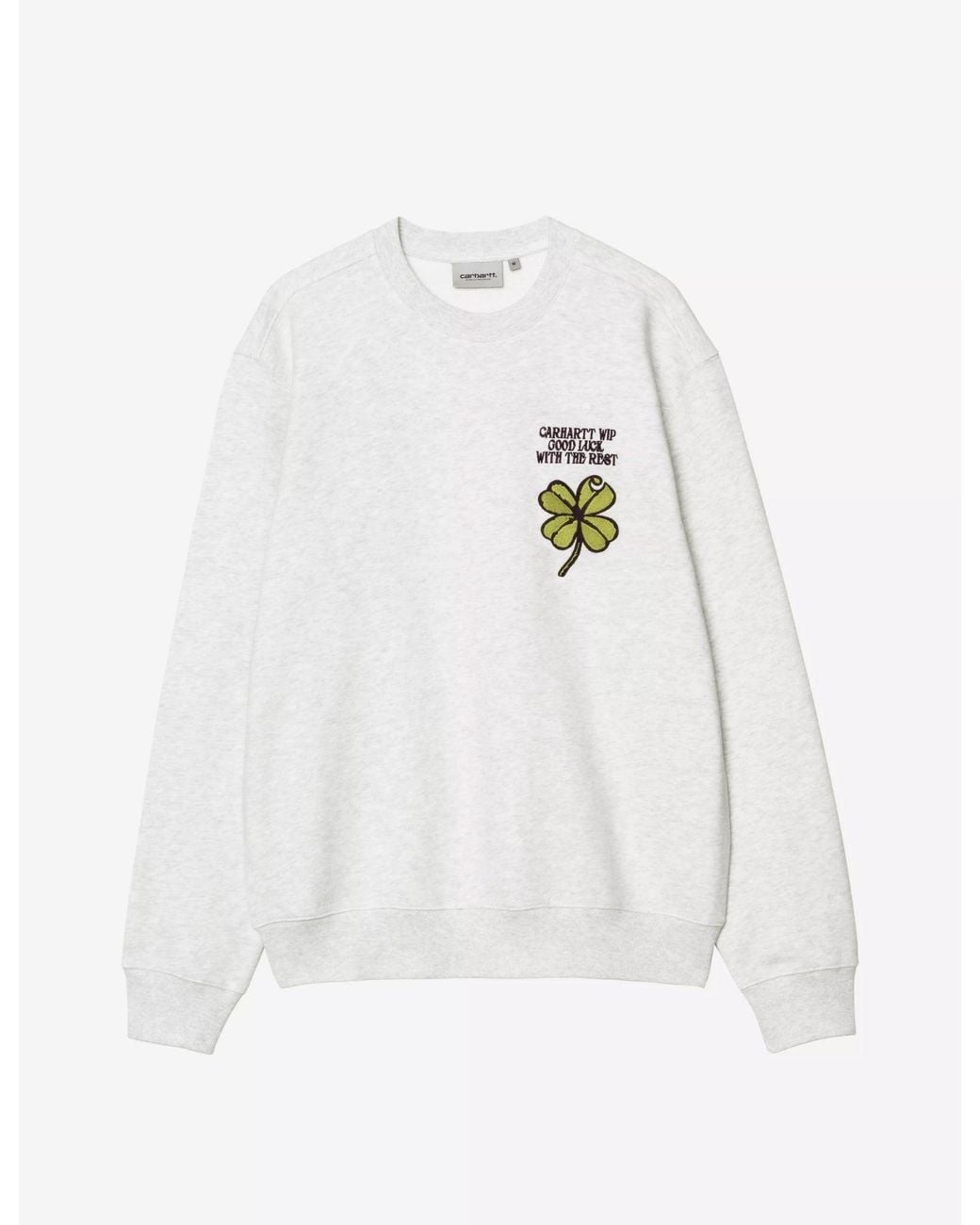 Carhartt Gray Wip Clover Sweatshirt for men