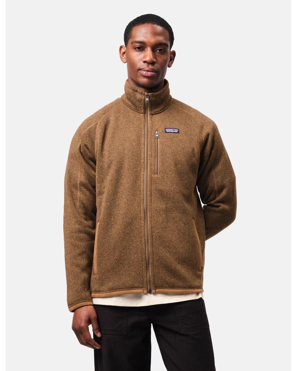 Patagonia Brown Better Sweater Jacket for men