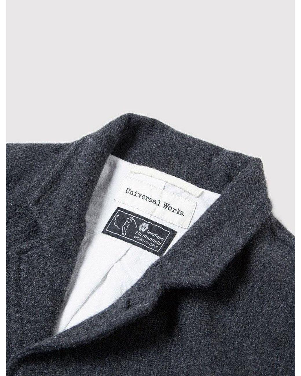 Universal Works Blue Barra Jacket for men