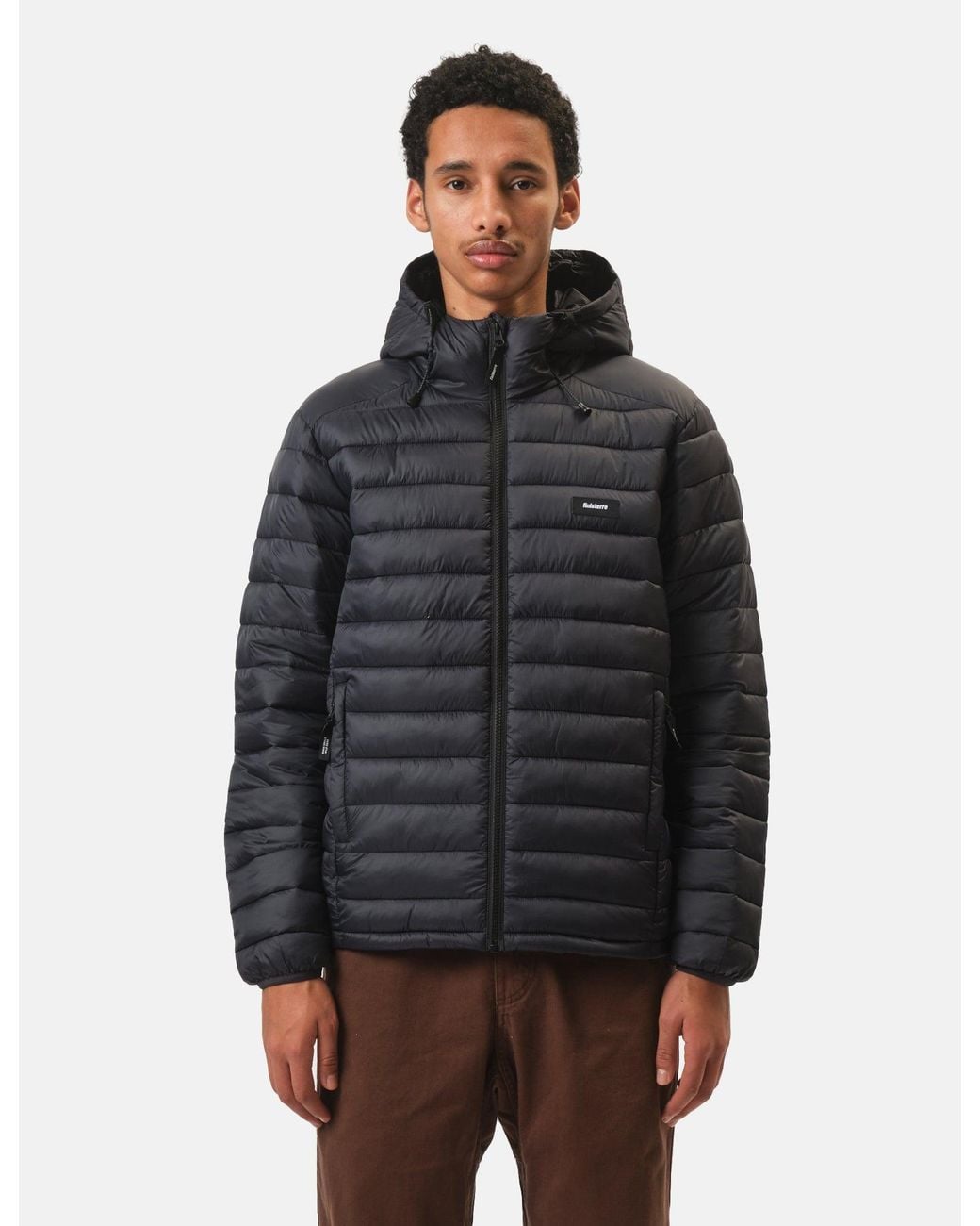 FINISTERRE Black Nimbus Hooded Jacket for men