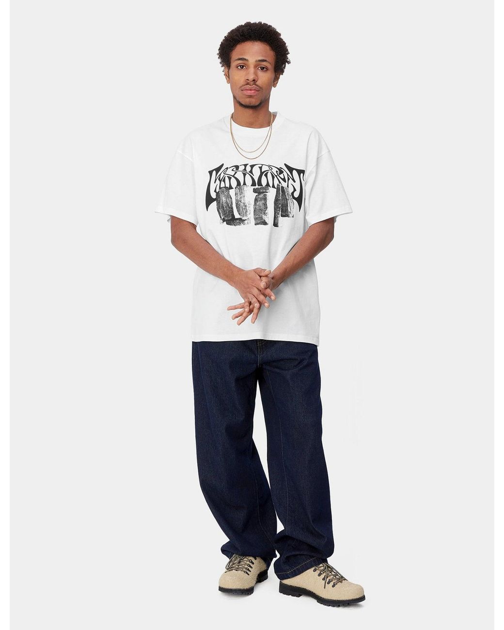 Carhartt White Carhartt-Wip Pagan T-Shirt (Organic) for men