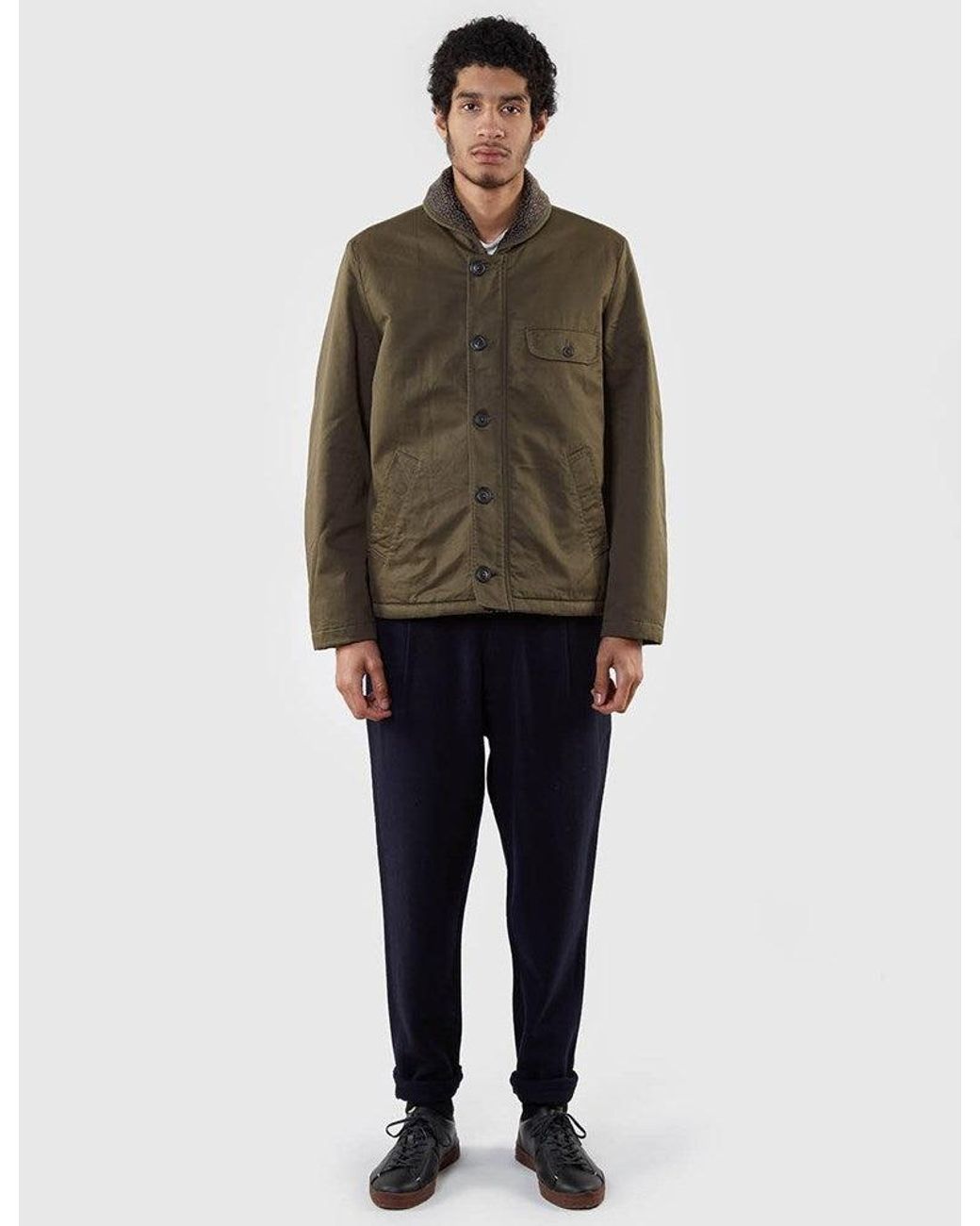 Universal Works Green N1 Military Jacket for men