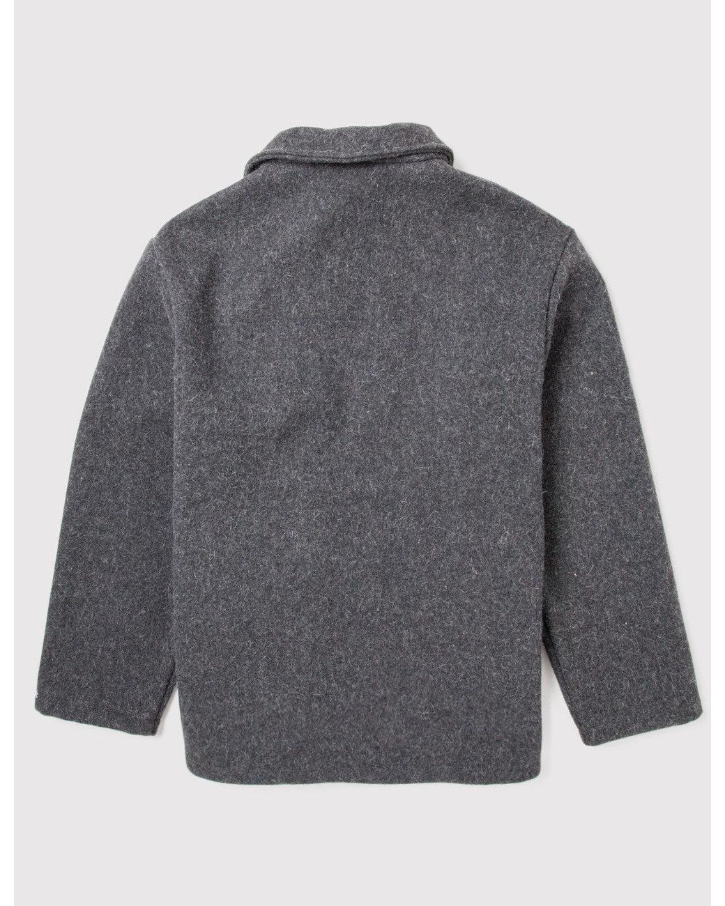 Le Laboureur Gray Wool Work Jacket for men