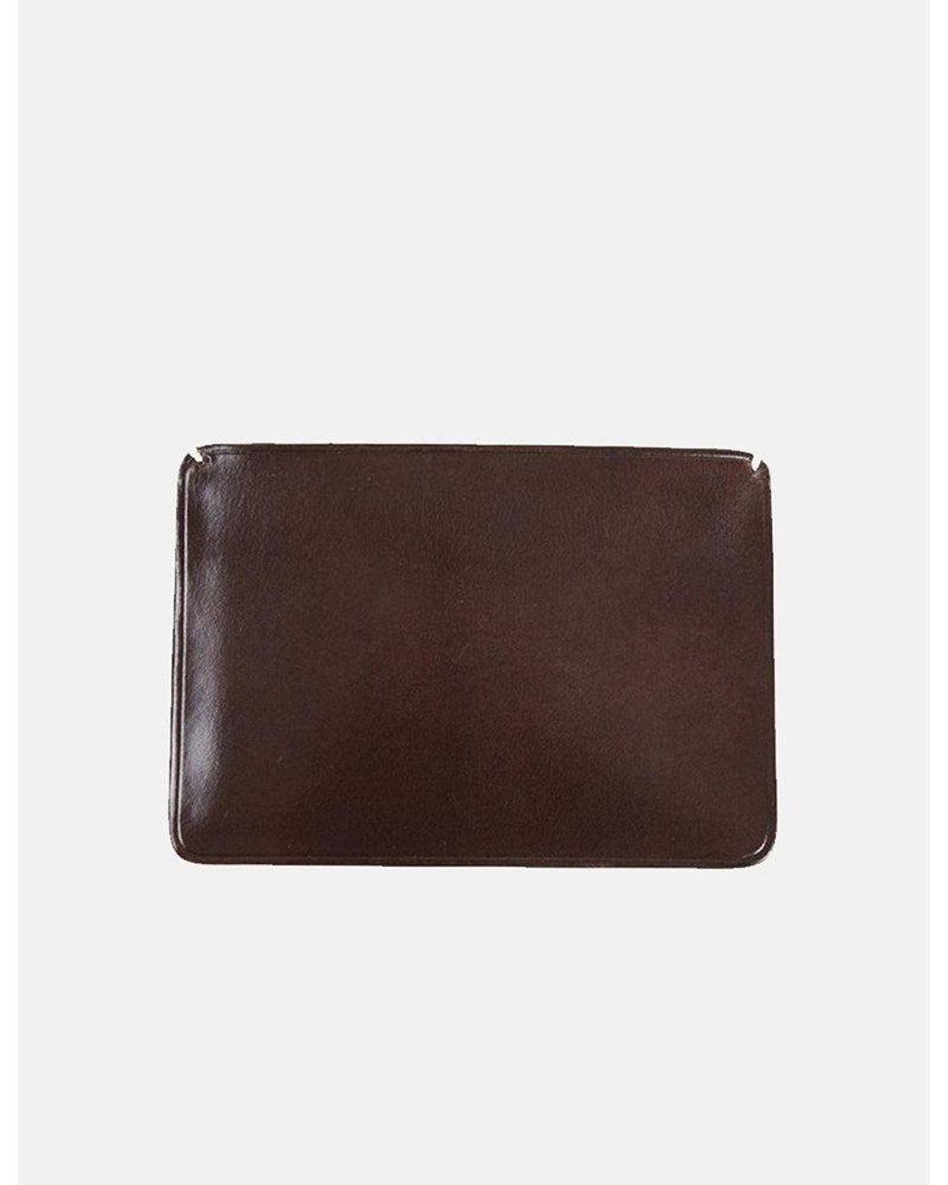 Il Bussetto Brown Small Card Holder (Leather) for men