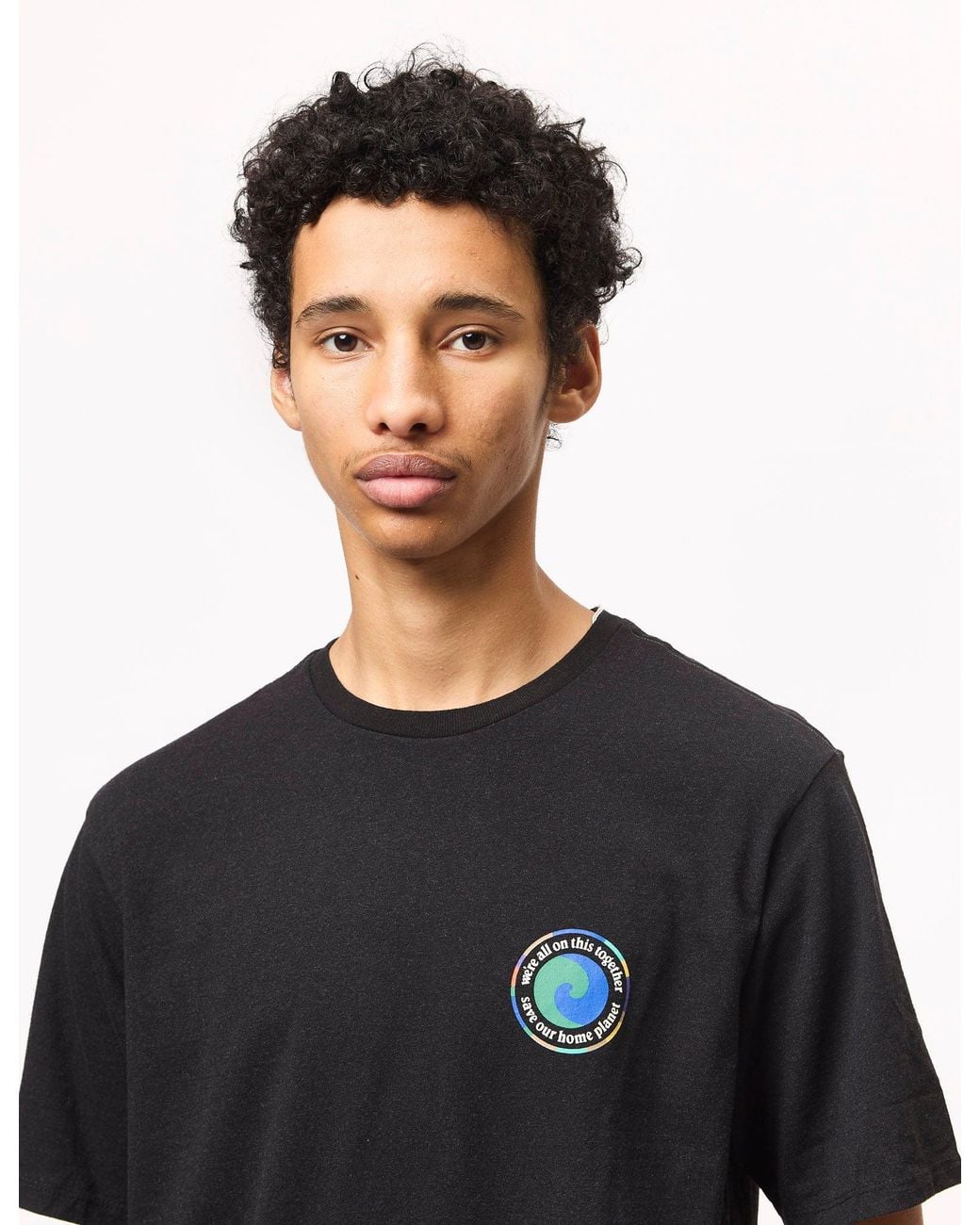 Patagonia Black Unity Fitz Responsibili-Tee for men