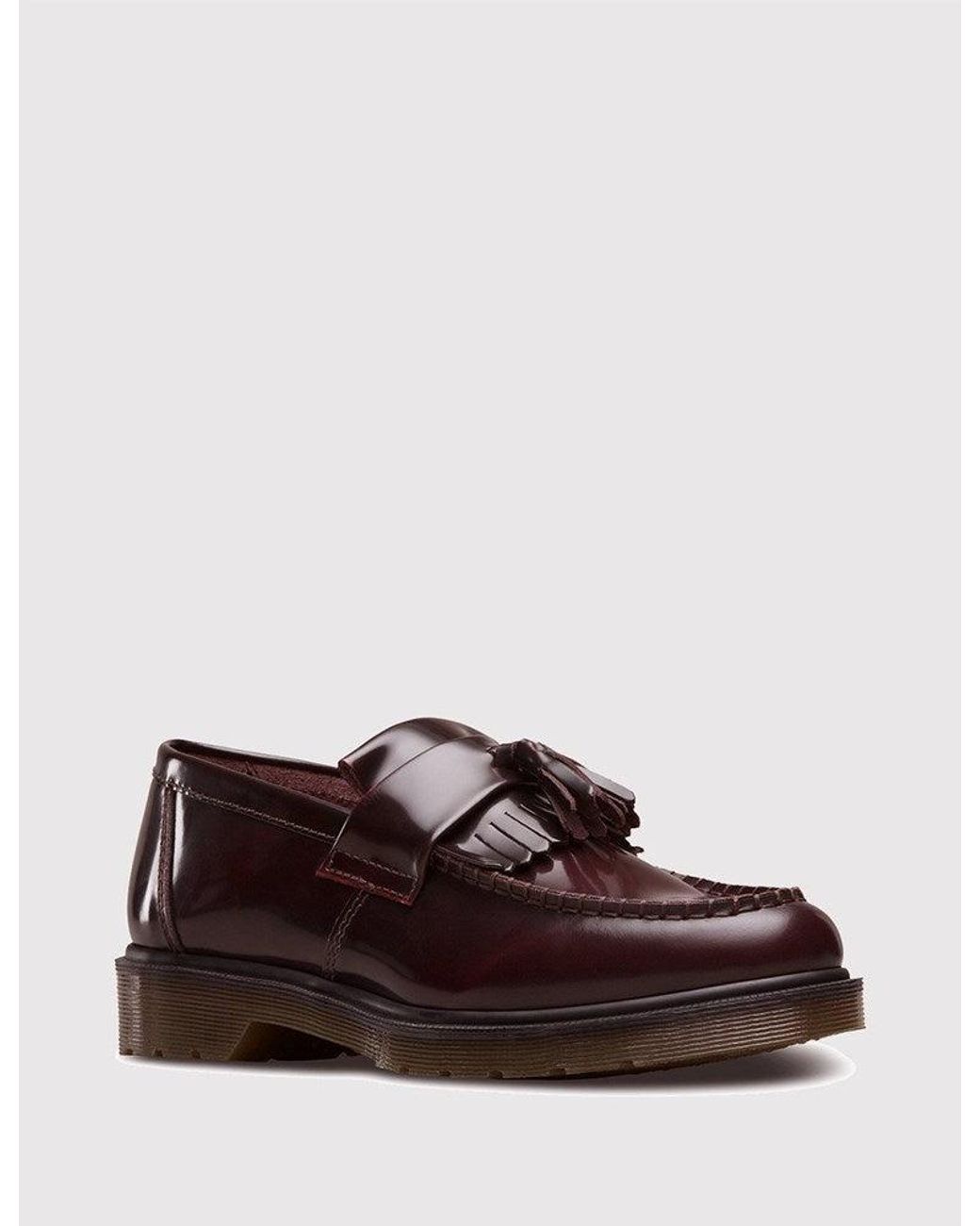 Dr. Martens Brown Adrian Tassel Loafers for men