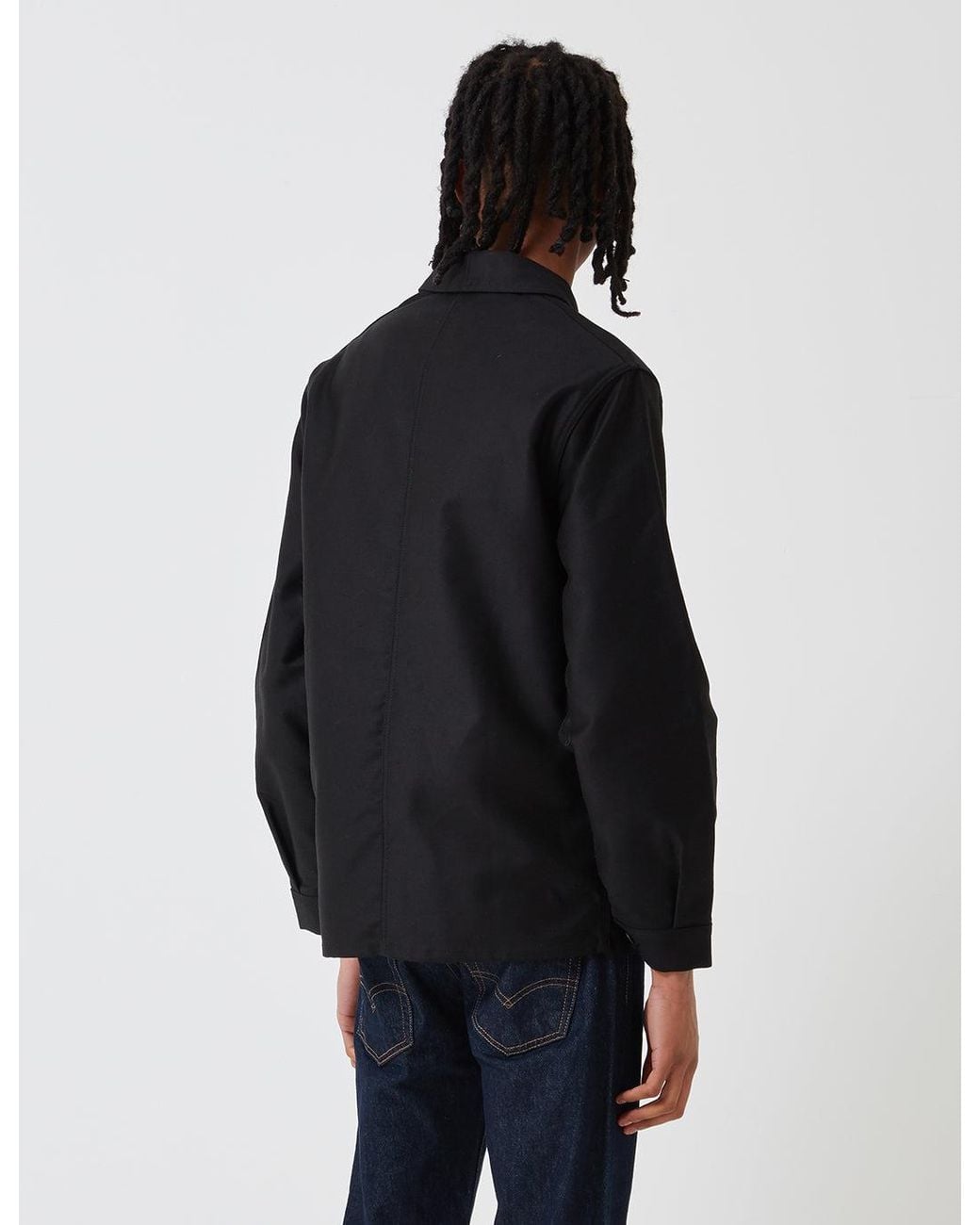 Le Laboureur Blue Moleskin Work Jacket for men