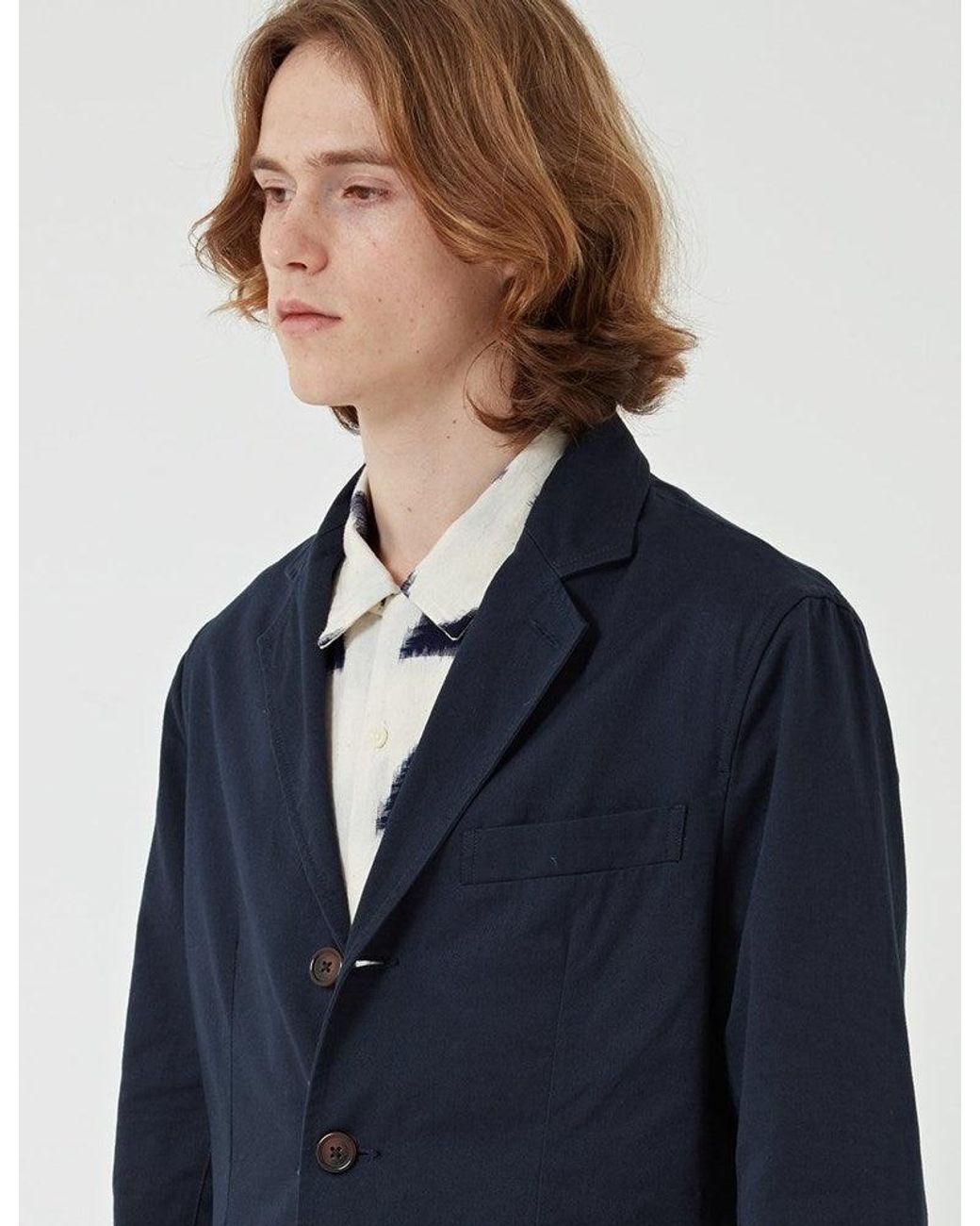Universal Works Blue London Jacket for men