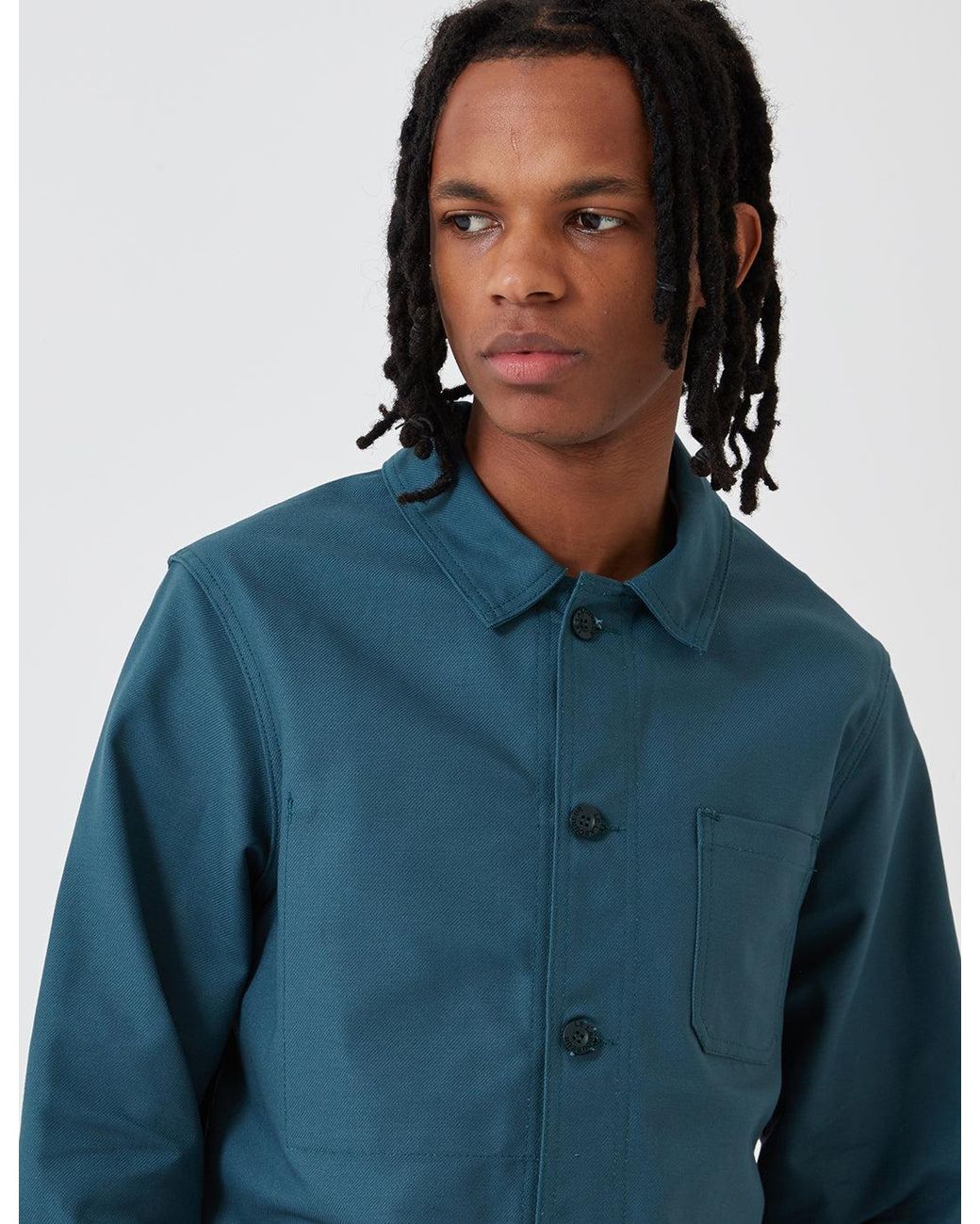 Le Laboureur Multicolor Cotton Drill Work Jacket for men