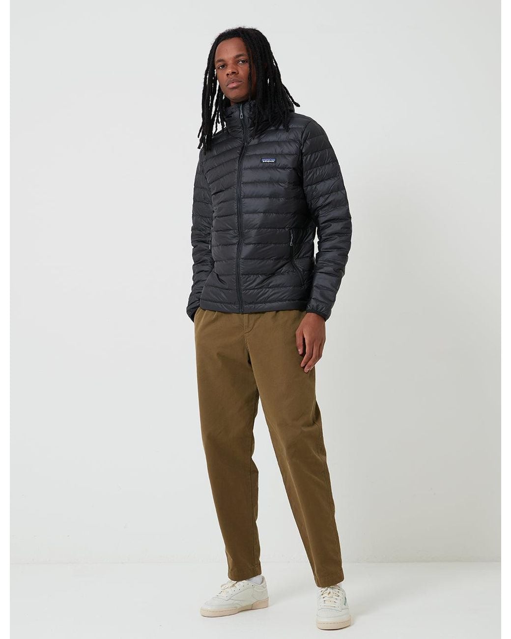 Patagonia Black Down Sweater Hoody for men