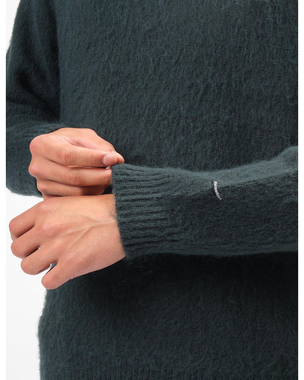 Manastash Blue Aberdeen Sweatshirt for men