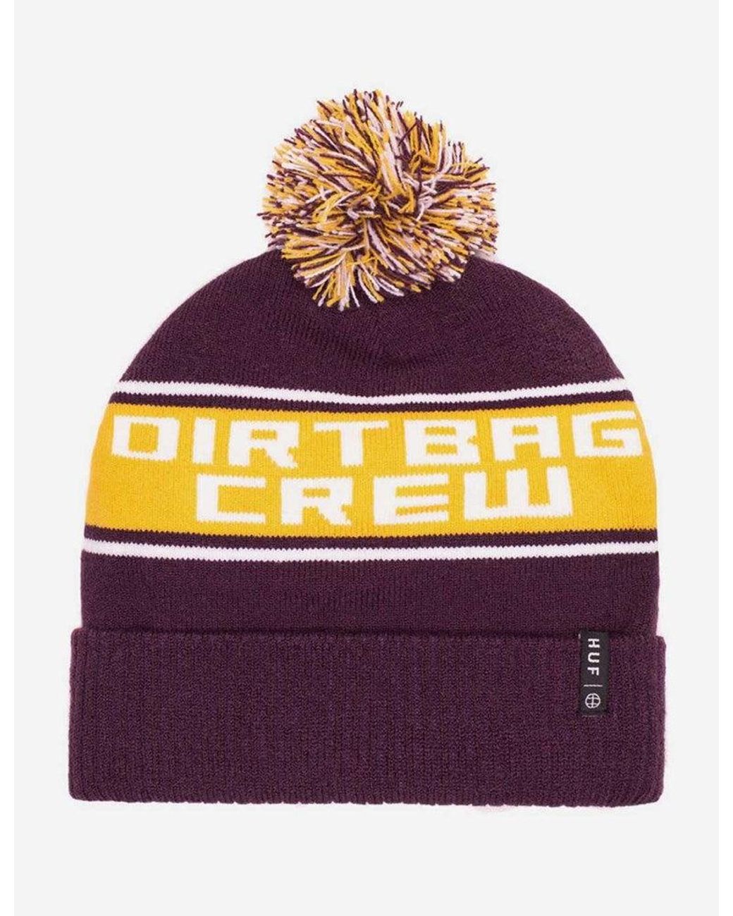 Huf Purple Go Dbc Beanie Hat for men