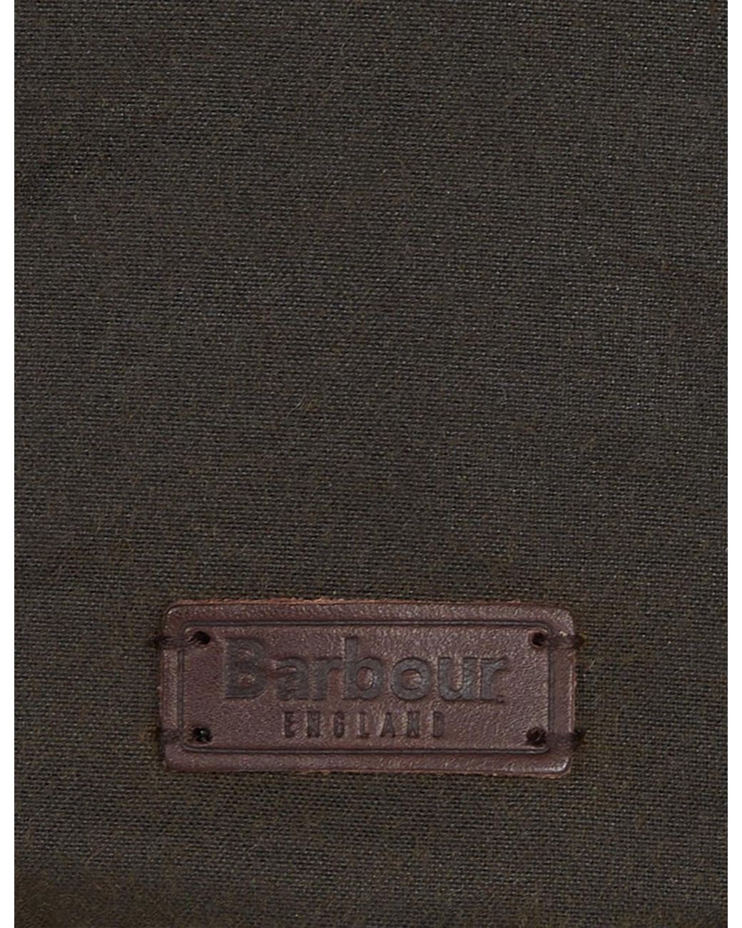 Barbour Black Morar Wax Trapper Hat for men