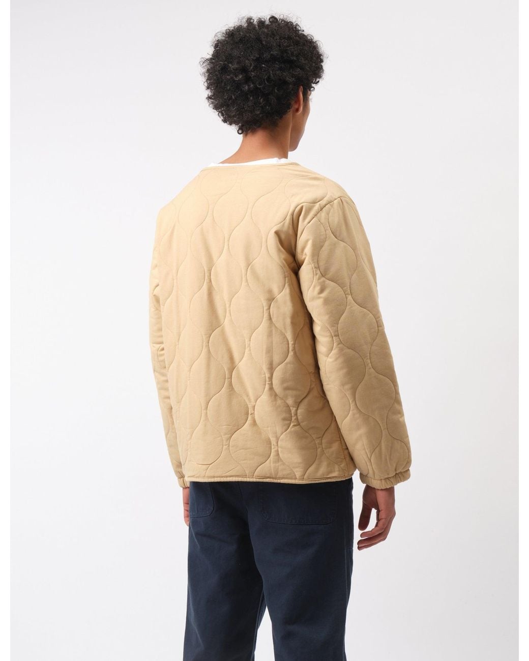 BHODE Blue Quilted Jacket for men