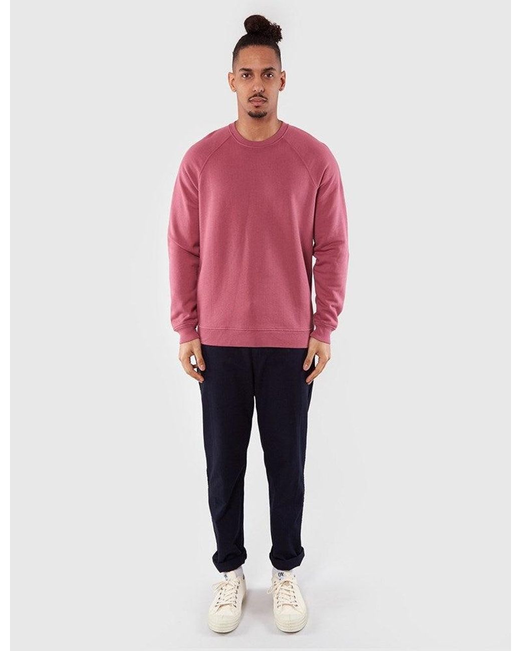 Folk Pink Folk Raglan Sweatshirt for men