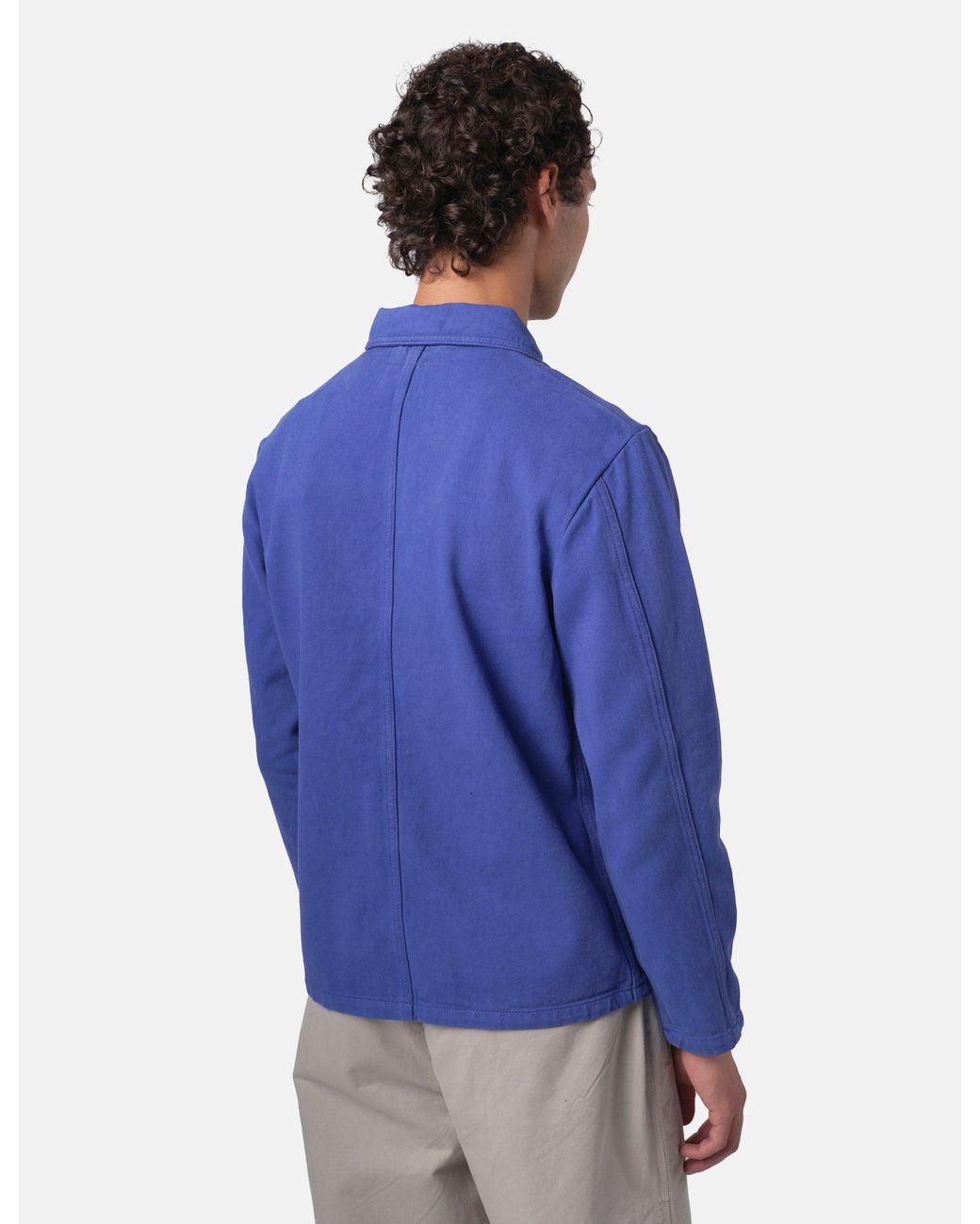 BHODE Blue French Chore Jacket Mk.Ii for men
